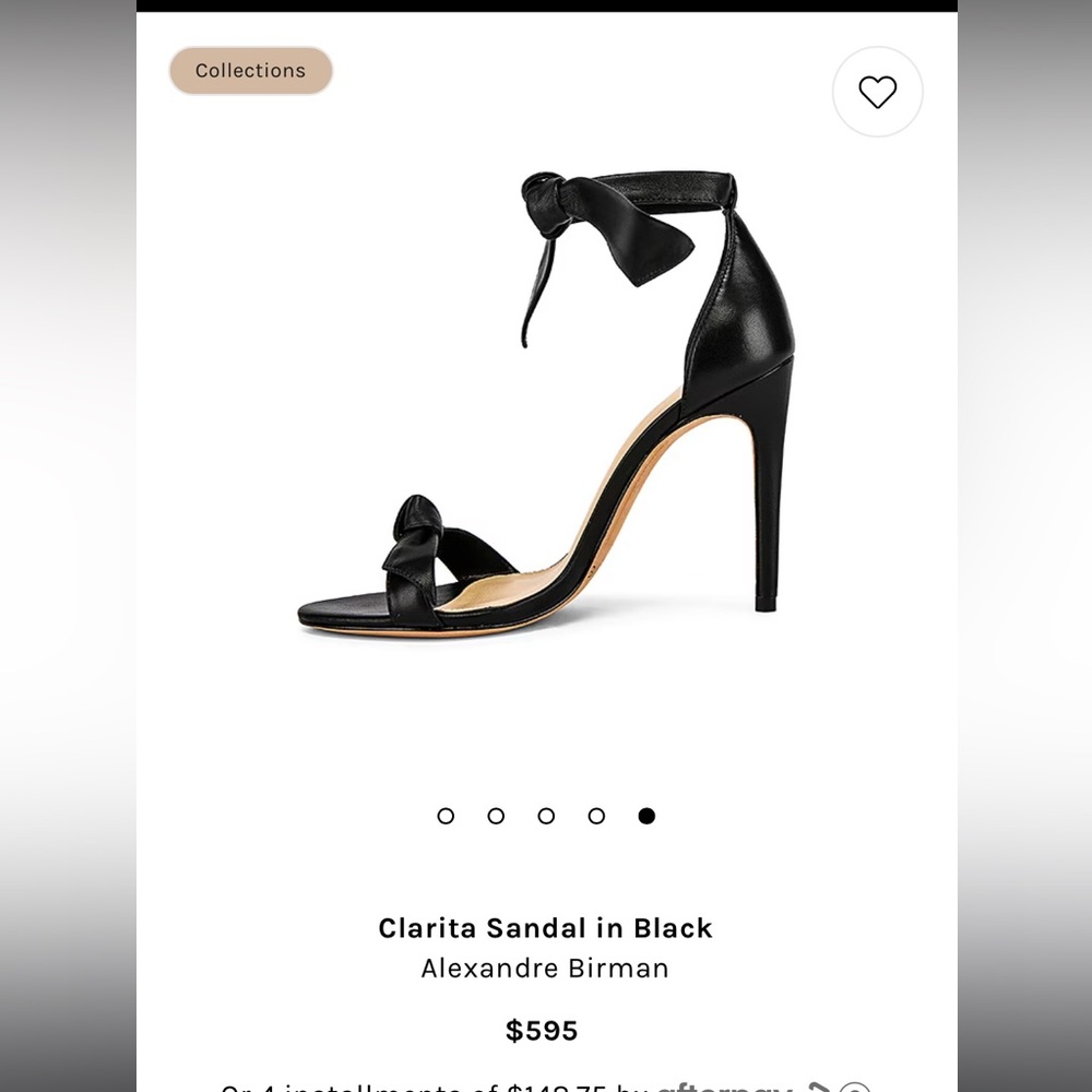 Alexandre Birman Black Heels